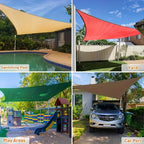 90% Sunshade Net Heavy Duty Thickened Shade Cloth Balcony Privacy Net Greenhouse Vegetable Garden Thermal Insulation PVC Edge Reinforced Corners
