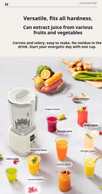 Portable Blender Cordless Personal Juicer 3000mAh - 10-Blade Smoothie Maker for Fruits & Vegetables, Dual Speed, Food Grade ABS, USB Rechargeable Mini Blender for Home Kitchen Travel Gym