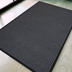 Heavy-Duty Outdoor Entrance Mat – Non-Slip PVC, Striped Polypropylene | Entryway, Patio & Business | All Seasons | 3 Colors, 7 Sizes | Nuvia Haven