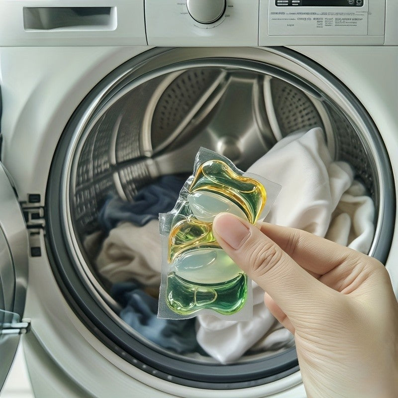 Floral Fragrance Laundry Pods, 3-in-1 Concentrated Detergent, 10g Heavy-Weight Pods – Efficient Cleaning & Stain Removal, 30 or 60 Count