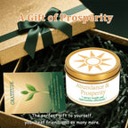 Manifestation Candle – Scented Soy Wax Candle with Golden Crystal & Guidance Card, 3oz, 12+ Hr Burn, for Focus, Meditation & Yoga | Abundance & Law of Attraction Gift for Women (1 or 2 Pack)