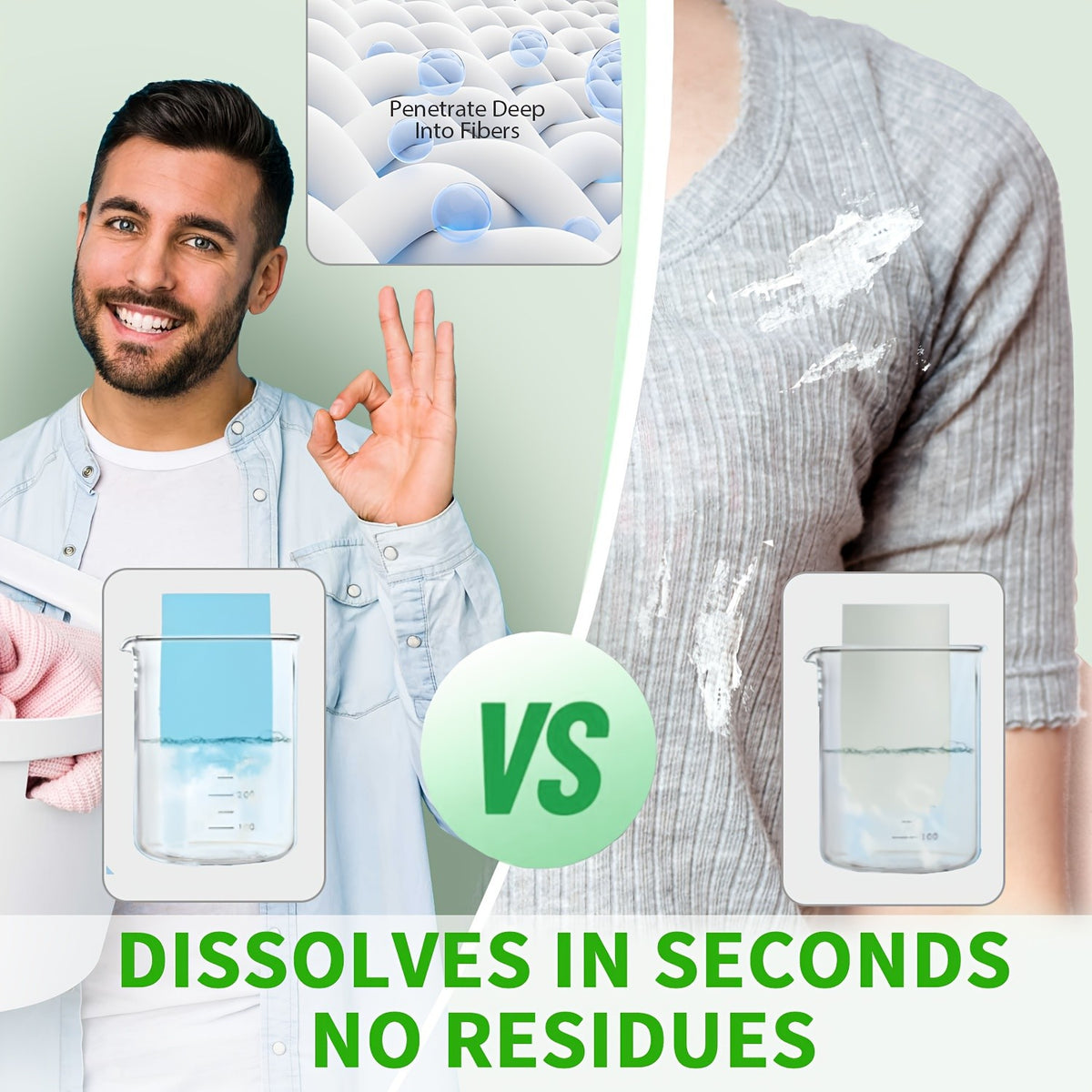 Laundry Detergent Sheets 170 Loads – 85 Sheets Liquid-Free Eco-Friendly Formula, Fresh Linen Fragrance, No Plastic Jug, HE Compatible, Available in Multi-Packs