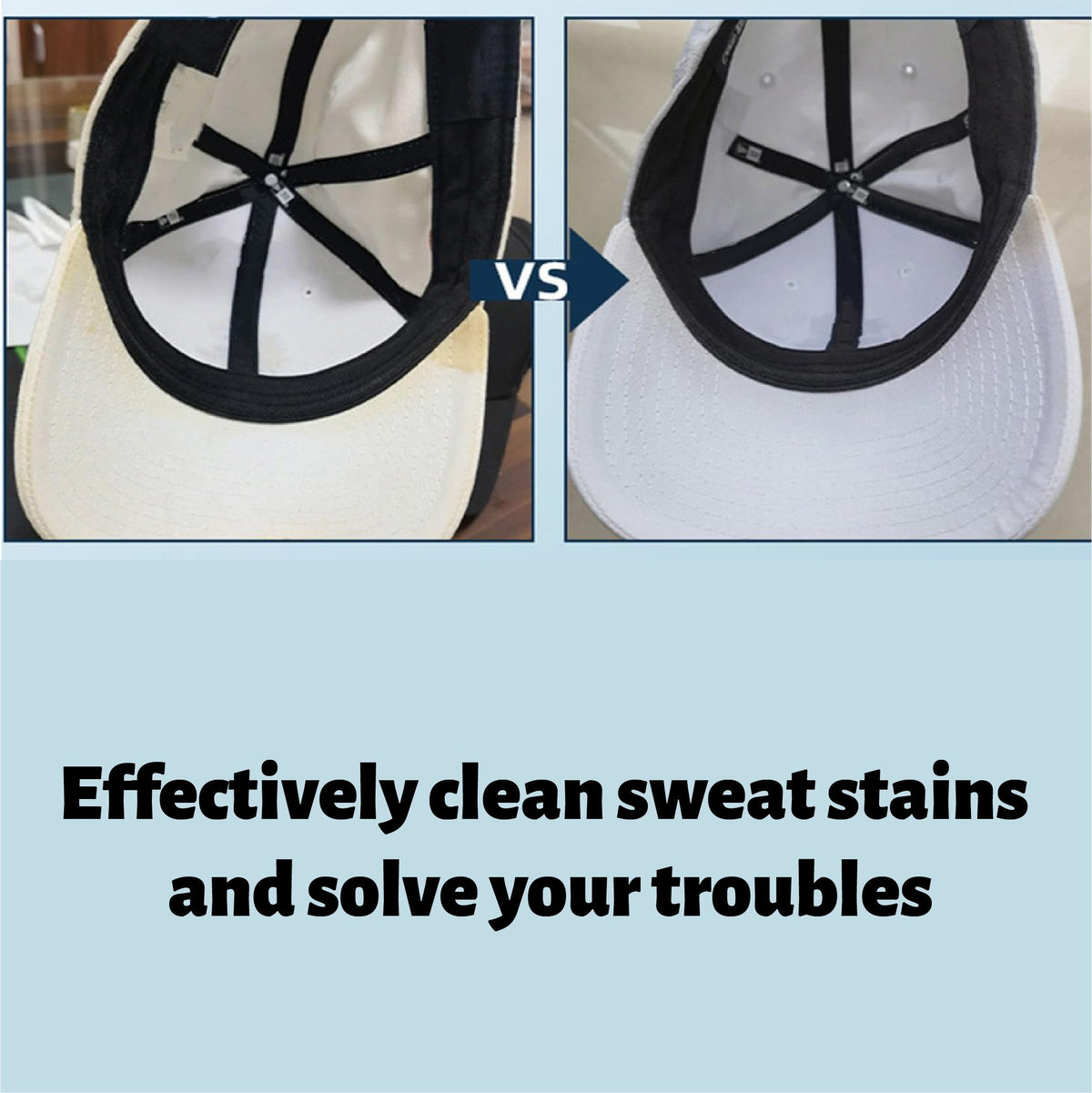 Hat Cleaner Foam Spray for Wool, Fur & Felt Hats – Removes Dirt, Fingerprints & Sweat Stains, 6.76 Fl Oz Fabric Hat Cleaning Solution
