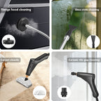 Handheld Steam Cleaner Large-Capacity with Extra-Large Water Tank – Rapid Heating Portable Multi-Function Cleaner for Floors, Cars, Fabrics, Kitchen & Bathroom Tile Grout