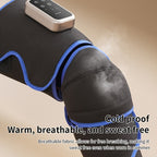 Full Leg Massager with Heat & Vibration Cordless Rechargeable – 4 Modes Pneumatic Compression for Calves Thighs Knees Ankles Soles, Large Screen, Mother's Day Father's Day Gift