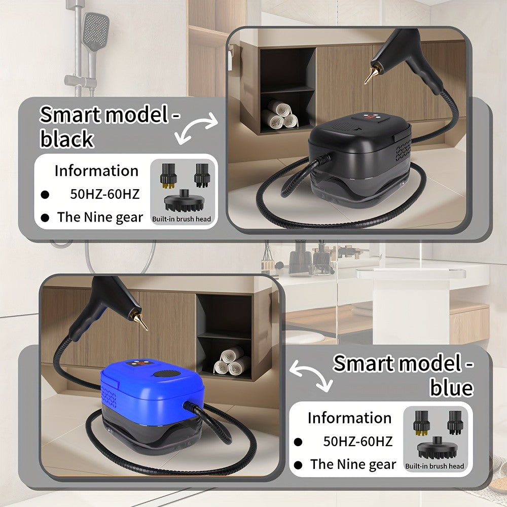 Steam Cleaner Multi-Model – High-Pressure Handheld with LCD Display, Gear Adjustment & 40oz Tank | One-Key, DMT02, D05 & XL Capacity CA02 for Kitchen, Carpet & Sofa