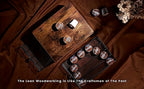 2-Tier K-Cup Coffee Pod Holder Stand | 48 Capsule Wood & Iron Coffee Station Organizer Space Saving Rack
