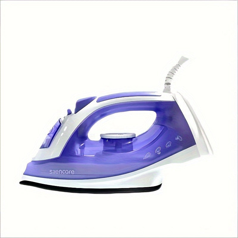 Travel Clothes Steamer 1200W Non-Stick Soleplate – Adjustable Thermostat, Overheat Safety Protection, Variable Steam Control, Compact Handheld Garment Steamer for Travel & Home, Purple & Grey