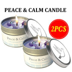 Manifestation Candle – Scented Soy Wax Candle with Golden Crystal & Guidance Card, 3oz, 12+ Hr Burn, for Focus, Meditation & Yoga | Abundance & Law of Attraction Gift for Women (1 or 2 Pack)