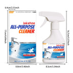 Multi-Surface Bathroom Cleaner Liquid 8.01oz – Non-Toxic Ceramic & Toilet Yellowing Remover, Powerful Cleaning Agent Safe for Bathrooms, Kitchens, Floors, Sinks, Stainless Steel & Alloy Metals