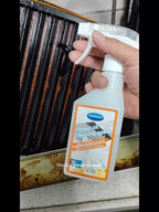 Heavy-Duty Kitchen Degreaser Foam Cleaner 10.14oz - Lemon Scent Grease & Oil Remover for Stoves, Ovens & Grills, Citric Acid & Coconut Oil Formula, Deep Foam Cleaning Action