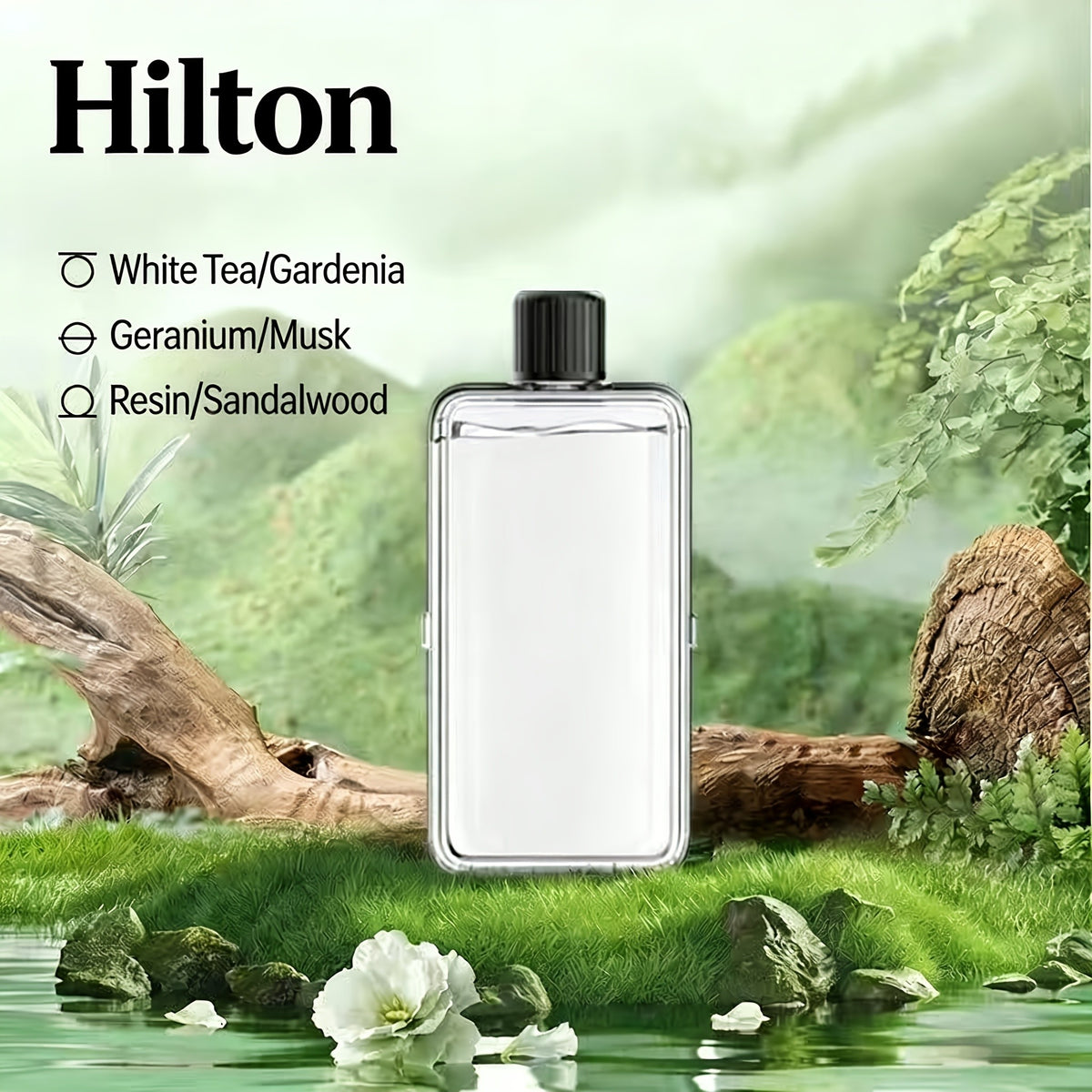 Essential Oil Refill Set 4 Bottles for Humidifier & Aromatherapy Diffuser | Slow-Release Fragrance Technology, Long-Lasting Calm Luxurious Home Atmosphere, Air Freshener Scent Refill