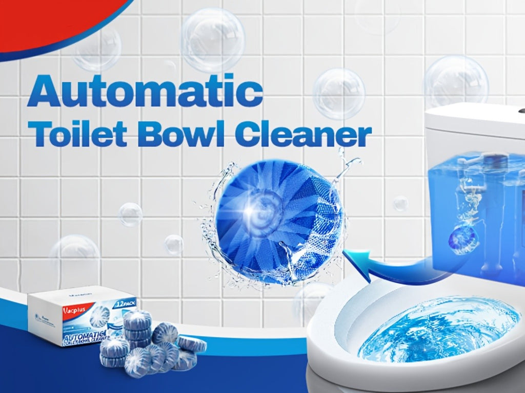 Blue Dissolve Toilet Tank Cleaning Tablets – 15-Day Long-Lasting Deodorizer, Stain Remover & Tank Cleaner | 20, 50 or 100 Count | Safe for Plastic & Porcelain