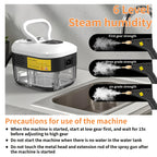 Handheld Steam Cleaner Large-Capacity with Extra-Large Water Tank – Rapid Heating Portable Multi-Function Cleaner for Floors, Cars, Fabrics, Kitchen & Bathroom Tile Grout