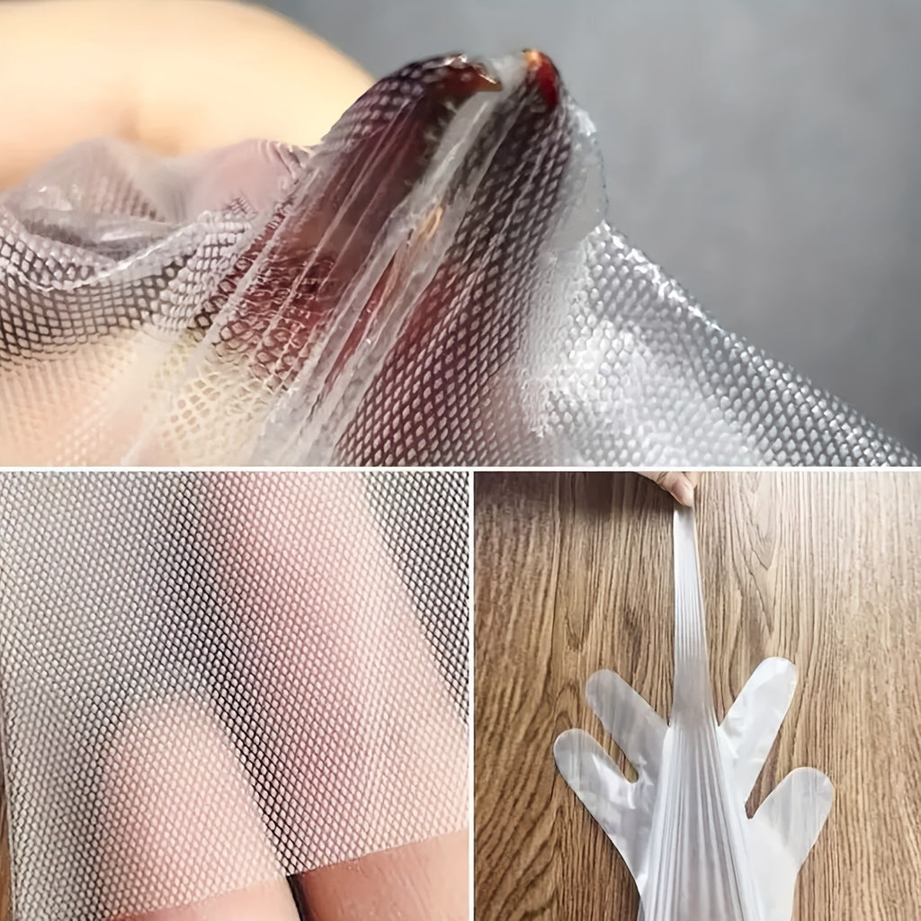 Disposable Food Grade Gloves 2000pcs Bulk Case – CPE Powder-Free Latex-Free Thick Non-Slip Kitchen Gloves for Cooking, Food Prep, Baking & Catering – Sizes S/M/L/XL