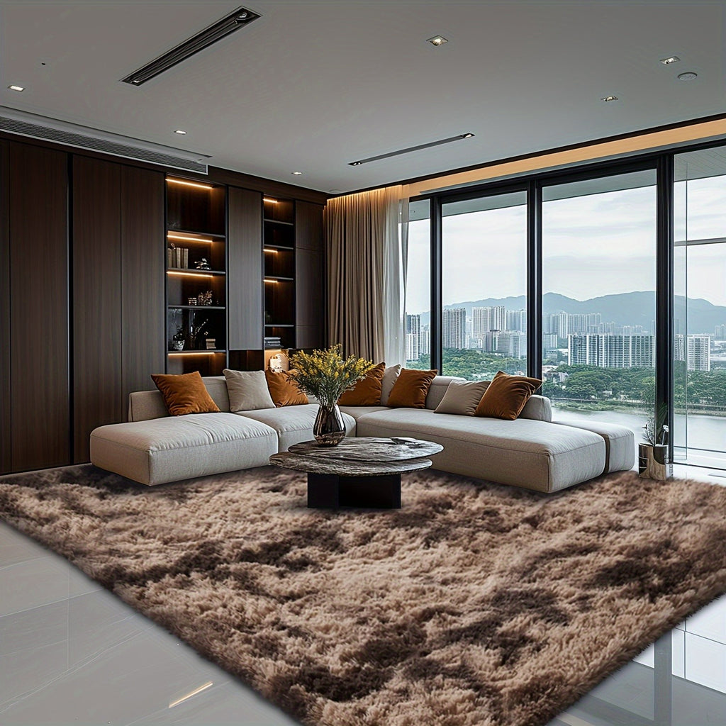 Fluffy Area Rug 200x300cm Super Soft, Large Indoor Shag Rug for Living Room Bedroom Office, Non-Slip Plush Floor Mat in Multiple Colors