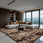 Fluffy Area Rug 200x300cm Super Soft, Large Indoor Shag Rug for Living Room Bedroom Office, Non-Slip Plush Floor Mat in Multiple Colors