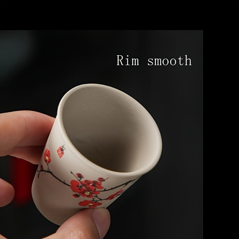 Chinese Ceramic Tea Cups 8pcs – Porcelain Cup & Saucer Combo for Tea Lovers | Elegant Wedding Favors & Cultural Gifts