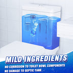 Automatic Toilet Cleaner Tablets 32 Pack, Drop-In Tank Formula Cleans & Deodorizes with Every Flush, Removes Tough Stains & Leaves Fresh Lavender Scent for Continuous Bathroom Hygiene