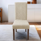 Dining Chair Covers 4/6pcs – Plant Print Stretch Parsons Chair Slipcovers 90% Polyester Elastic Band All-in-One Seat & Back Protector, Vintage Elegant Style for Kitchen Wedding Mother's Day Gift