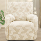 1 Seat Sofa Slipcover Stretch Recliner Cover Elastic Armchair Slipcover Washable Spandex Couch Cover with Pocket for Living Room Office Home - 5 Colors Dark Gray Beige Coffee Green Navy Blue