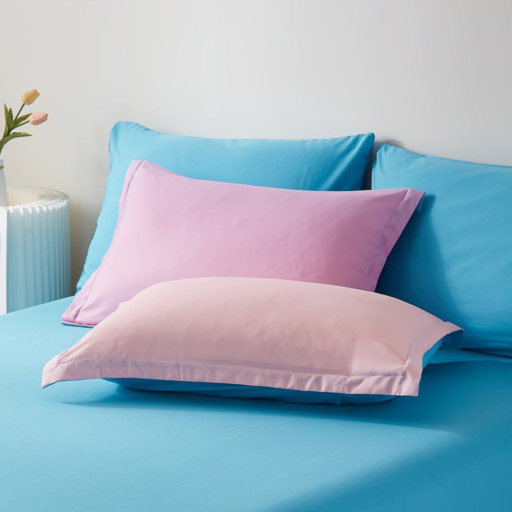 Rainbow Comforter Set – 5/7-Piece Bed in a Bag | Hypoallergenic, All-Season | Twin to King