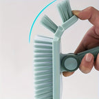 Long Handle Floor Scrub Brush 37.4 Inch – Detachable Stiff Bristle Shower Scrubber for Bathroom, Tile, Tub, Kitchen & Balcony | Heavy-Duty Wall & Floor Cleaning Brush