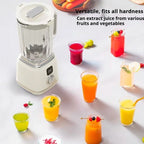 Portable Blender Cordless Personal Juicer 3000mAh - 10-Blade Smoothie Maker for Fruits & Vegetables, Dual Speed, Food Grade ABS, USB Rechargeable Mini Blender for Home Kitchen Travel Gym