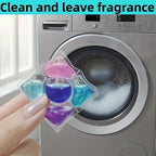 5-in-1 Scented Laundry Pods 7.05oz or 21.16oz – Premium Long-Lasting Aroma Detergent Beads, 12g Pre-Measured Pods Wash 8–12 Items, Powerful Stain Remover Fabric Cleaner