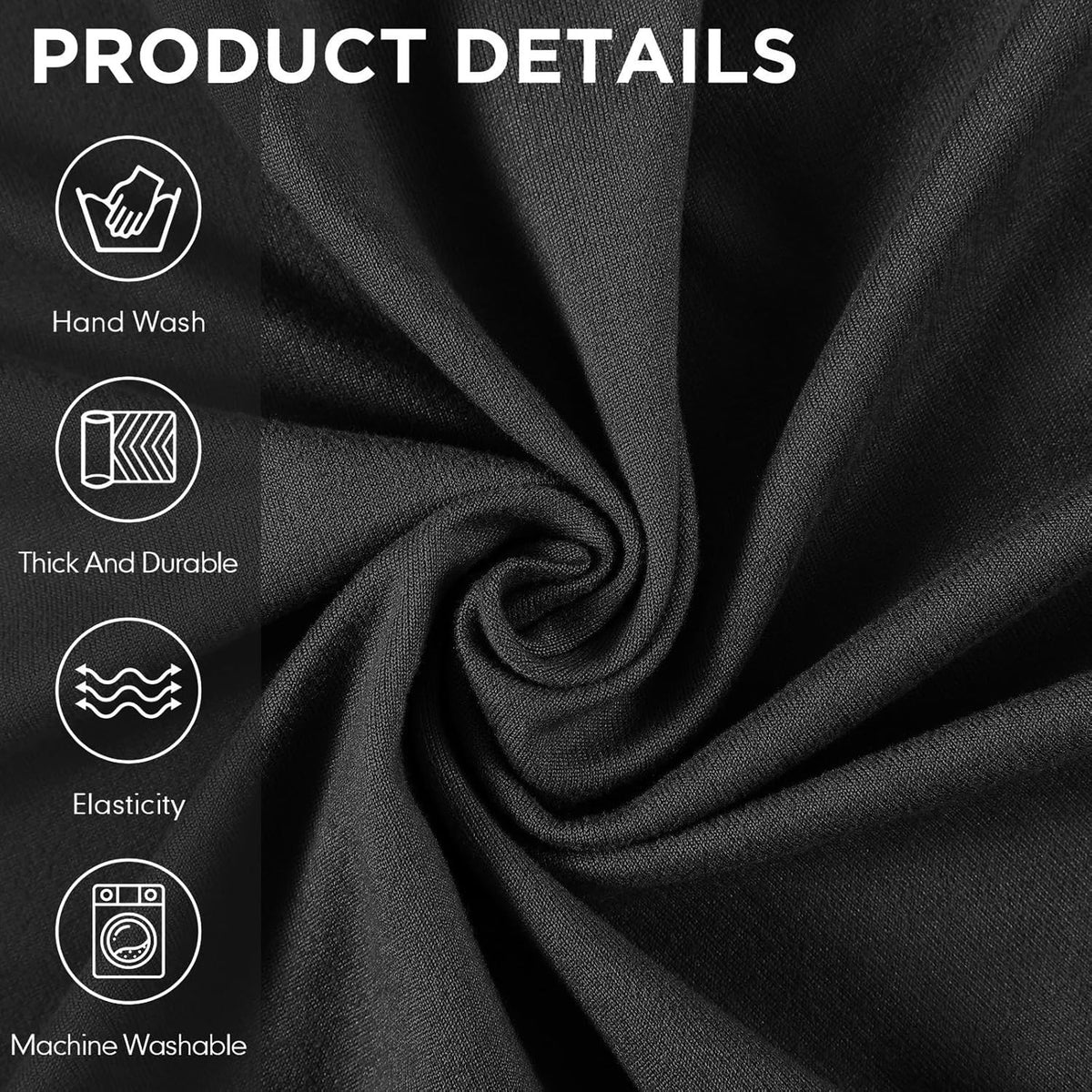 Stretch Sofa Cover Set 2 Piece Form Fit Slipcover for 2 Seater & 3 Seater Couch – Wrinkle Proof Loveseat Furniture Protector, 5 Colors, Milk Silk