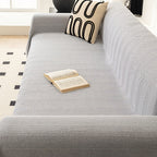 Herringbone Sofa Cover with Tassels – Washable Polyester Throw for 3-Seater, 4-Seater & Large Sofas | Grey, Coffee, Green