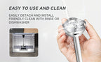 400W Immersion Hand Blender Stick Mixer with 304 Stainless Steel Blades, 2 Speeds & Turbo Mode, Detachable Base – 5-in-1 Set Available, Perfect for Soups, Smoothies, Purees & Baby Food
