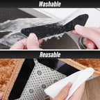 Non-Slip Rug Grippers for Hardwood Floors – Washable & Reusable Anti-Slip Carpet Rug Pads for Tile, Laminate & Wood Floors, 24 or 48 Pack
