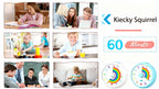 60-Minute Visual Countdown Timer | Silent, Color-Coded | Classroom, Office & Kitchen
