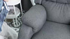 1 Seat Sofa Slipcover Stretch Recliner Cover Elastic Armchair Slipcover Washable Spandex Couch Cover with Pocket for Living Room Office Home - 5 Colors Dark Gray Beige Coffee Green Navy Blue