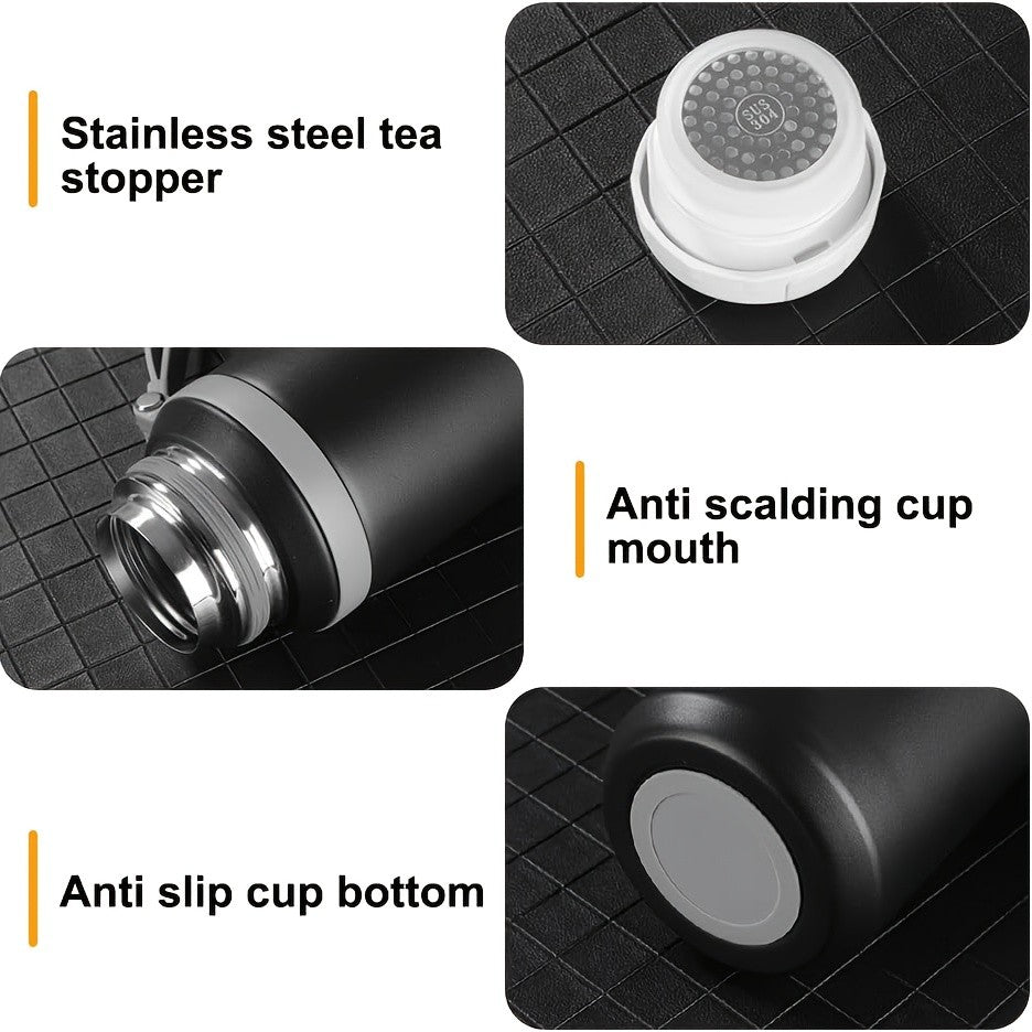 Vacuum Insulated Tumbler 22.99oz 316 Stainless Steel Travel Mug with Lid | Hot 8H Cold 24H Coffee Cup for Camping Hiking Daily Use