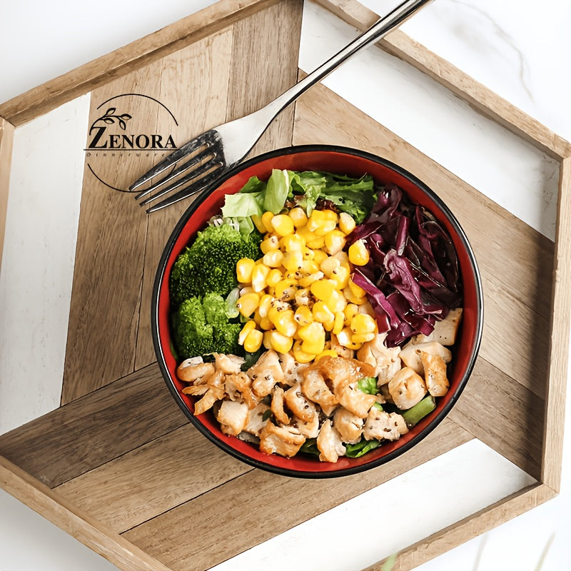 Ceramic Dinnerware Set Modern Matte Porcelain Plates Dishwasher Microwave Oven Safe Scratch Resistant Stoneware Tableware Black Red Blue for Restaurant Kitchen Wedding Gift