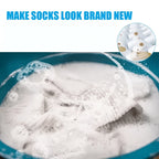 Sock Cleaning Tablets 12-Pack Deep Penetrating Clean Odor Neutralizing Sweat and Stain Remover Laundry Soak Tablets for Socks No Scrubbing Needed