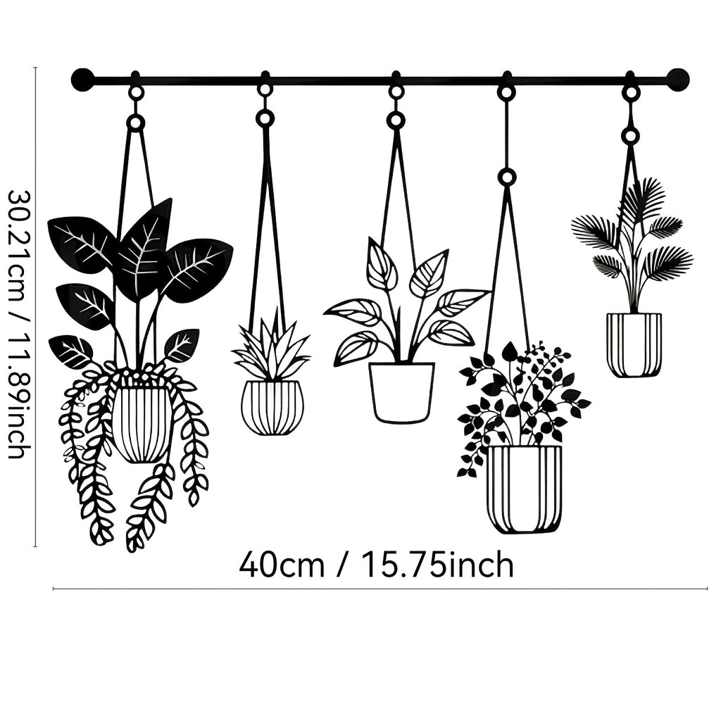 Metal Flower Wall Art Rustic Farmhouse Decor – Minimalist Black & Colorful Floral Wall Sculpture for Living Room, Bathroom, Bedroom & Dining Room | Housewarming Gift Wall Hanging