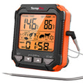 Digital Meat Thermometer with Probe - Backlit LCD, 6 Meat Presets, Temp Alert, Oven Safe Stainless Steel Probe, for Smoker BBQ Grill Oven Cooking | Nuvia Haven