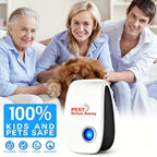 Ultrasonic Pest Control Device 2026 Upgraded Plug-In Repeller for Mosquitoes Mice Cockroaches Ants Spiders Fleas Chemical-Free Indoor Pest Repellent for Home Kitchen Office 4 6 8 Pack