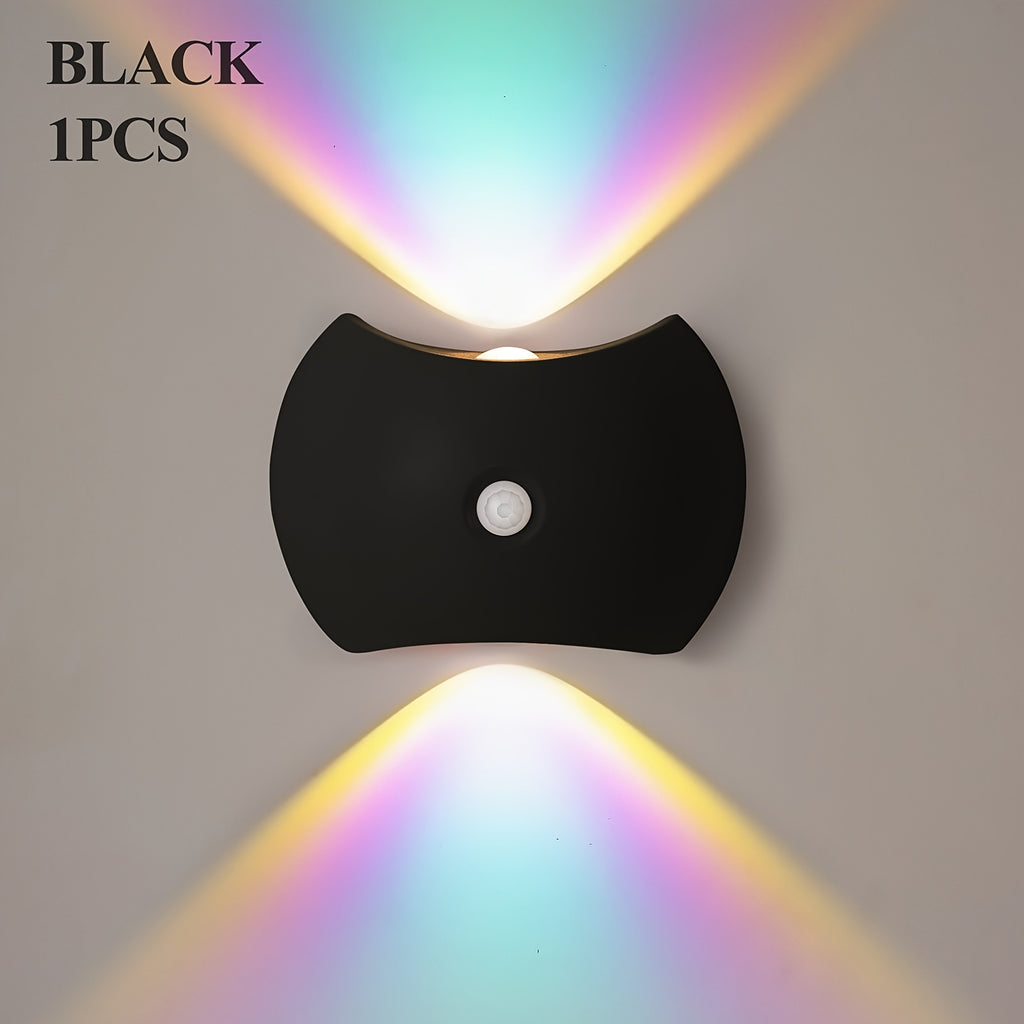 Motion Sensor Night Light Rechargeable – Magnetic Wall Light with 60-Day Battery, Wireless LED for Bedroom, Hallway, Staircase & Wardrobe (Gold, Silver or Black)