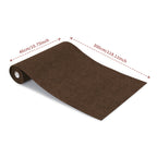 Non-Slip Hallway Runner Rug Self-Adhesive TPR Backing Ultra-Thin 0.4mm 5 Colors 6 Sizes for Kitchen Bedroom Living Room Entryway Hardwood Floors