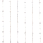 Acrylic Beaded Curtain 35.5x72 Inch for Doorways and Windows - Boho Room Divider and Closet Door Curtain - Decorative Bead Curtain for Bedroom, Wedding, Events and Retail Window Display