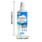 Air Conditioner Cleaning Spray No-Disassembly Formula - Universal AC Cleaner for Wall-Mounted & Floor-Standing Units, Removes Dust, Oil Stains & Scale from Heat Sinks, Powerful Decontamination, 1.69oz