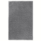 Chenille Bathroom Rug Extra Soft Absorbent Bath Mats for Bathroom Floor – Non-Slip, Water Absorbent, Machine Washable Bath Mat