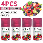 Automatic Spray Air Freshener Refill 8.45 oz 6 Scents 1-Pack and 4-Pack Odor Fighting for Home Bathroom Closet Car Office Fabric Lavender Magnolia Ocean Vanilla