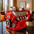 V8 V12 Engine Coffee Mug - Novelty Car Themed Travel Mug for Coffee Lovers Mechanics Men, Hot & Cold, Unique Gift for Boyfriend Father's Day