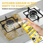 Multi-Surface Foam Cleaner & Degreaser Spray 300ml - Heavy Duty Deep Clean for Kitchen Stoves, Bathroom, Car Upholstery, Sofa & Furniture