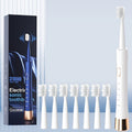 Sonic Electric Toothbrush with 8 Brush Heads - 5 Modes 31000 Vibrations IPX7 Waterproof USB Rechargeable 2 Min Timer Adults Men Women Couple Gift